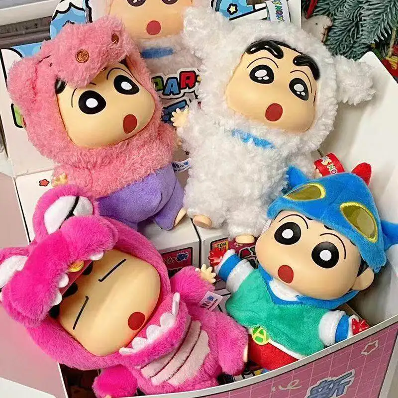 

Crayon Shin Chan Blind Box Dress Up Party Series Vinyl Pendant Trendy Collectible Figurine For Adult Collection