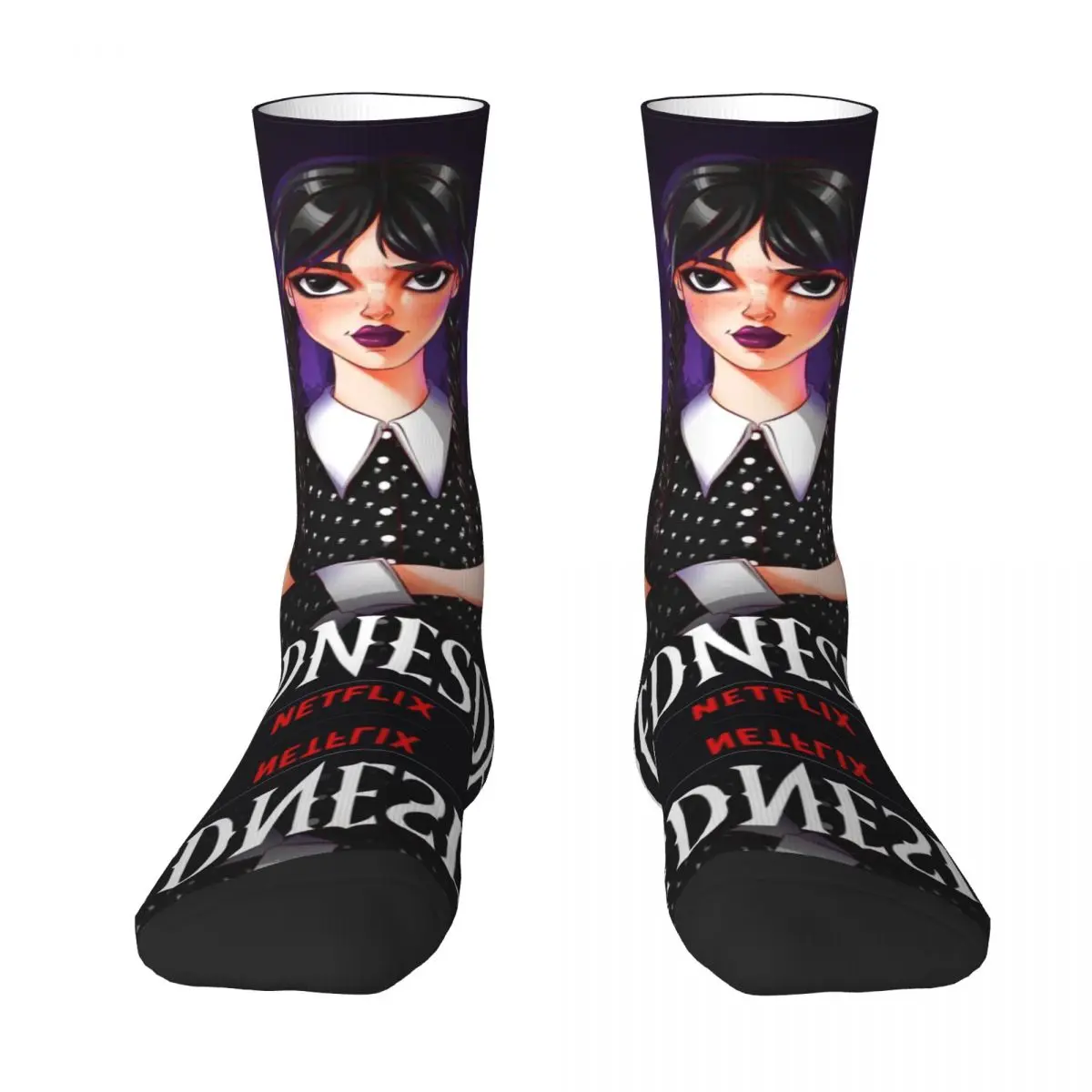 Wednesday Adams Men Women Socks Leisure Beautiful Spring, Summer, Autumn, and Winter Dressing Gifts