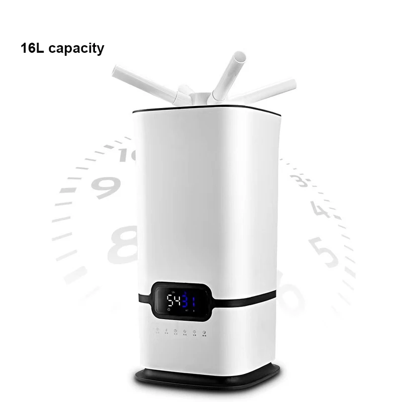 16L Commercial Humidifiers Mist Maker Supermarket Household Heavy Fogger Spray Humidifier Electric Air Humidification