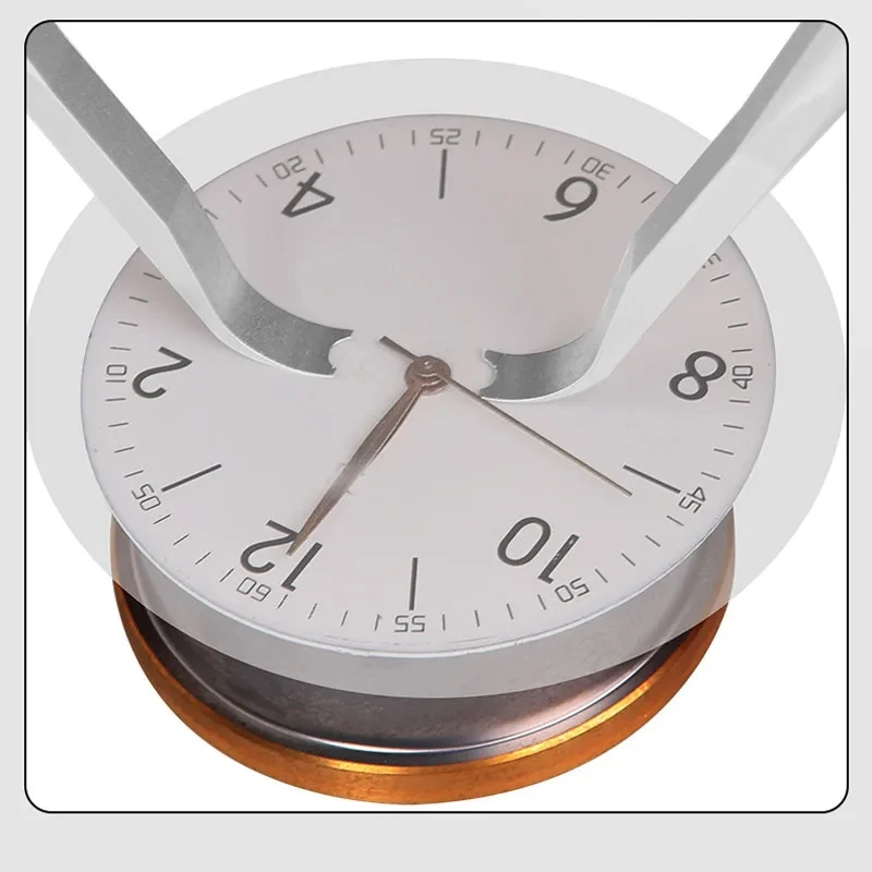 50PCS 50mm quadrante dell'orologio in plastica che protegge il quadrante dell'orologio e la rimozione della lancetta della custodia protezione del cuscinetto posteriore strumento di riparazione dell'orologio per orologiaio