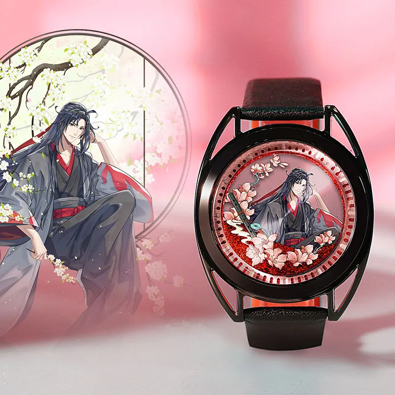 Grandmaster of Demonic Cultivation Drifting Sand Flowing Sand LED Watch Waterproof The Untamed Wei Wuxian Lan Wangji MDZS Gift