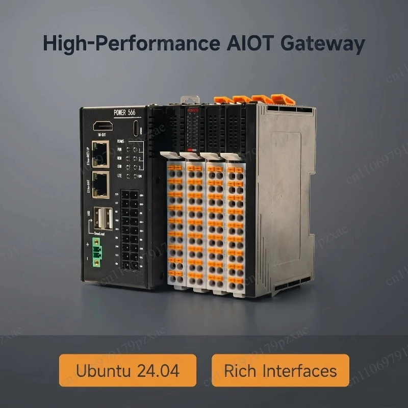TM-CP3B-P Industrial Gateway, Ubuntu24.04 Opensource, RS232/RS485/CAN/DI/DO/AI/AO Interface