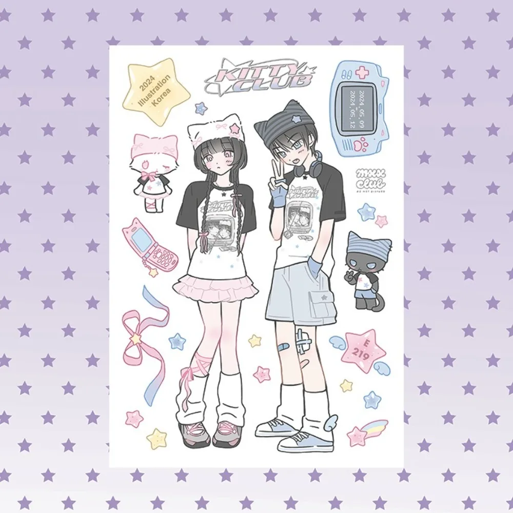 

New Korea DIY Handbook Decorative Stickers Sexy Cute Sticker Book Cartoon Sweet Scrapbook