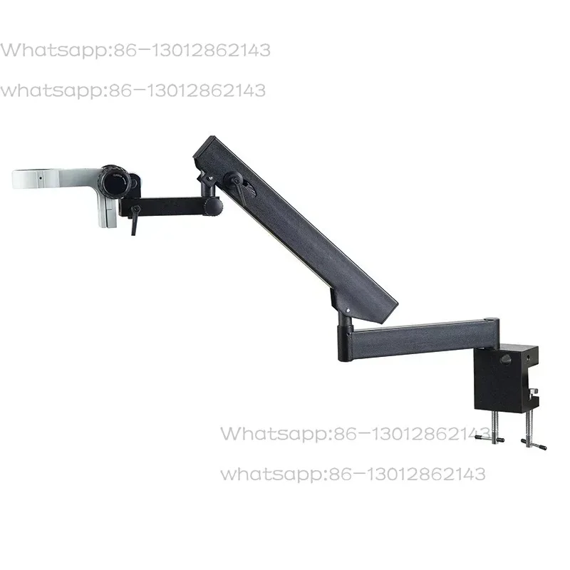 1PCS    Adjustable articulated arm clamp bracket, A3 cantilever bracket, used for 76mm head of microscope