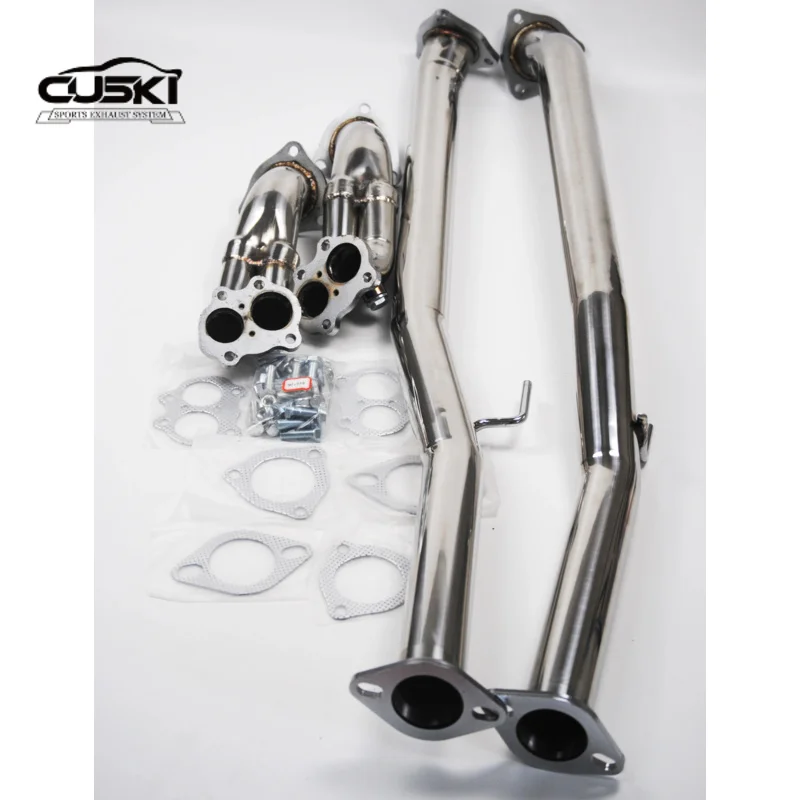 High Performance Stainless Steel Exhaust Downpipe Fit for Nissan 90-96 300ZX Turbo 3.0L Fairlady Z32 VG30DETT car Exhaust system