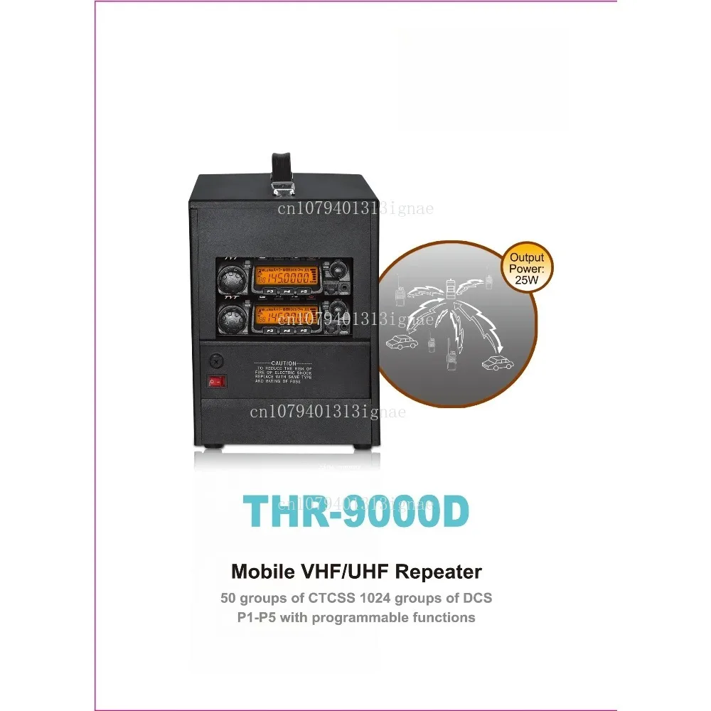 NEW THR-9000 50W Mobile VHF UHF Repeater Two Way Radio Repeater Compact and lightweight repeater Walkie Talkie THR 9000