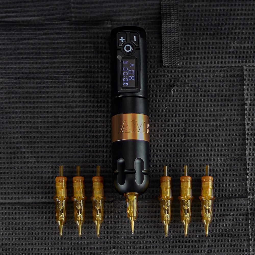 Ambition Glory Tattoo Cartridge Needles 20pcs 1RL 3RL 5RL 7rm 9rm 0.25mm 0.3mm 0.35mm Round Liner Shader Magnum Tattoo Supplies