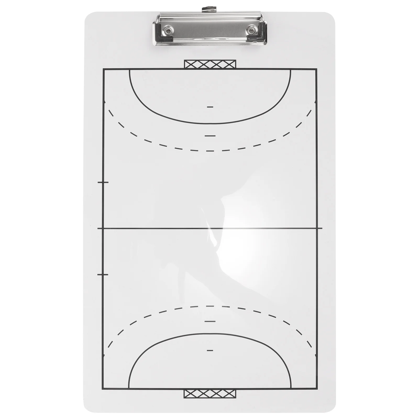 Handball Coaching Board Double Side PVC Lightweight Waterproof Wipe Board Coaching Clipboard Match Supply Handball Match Supply