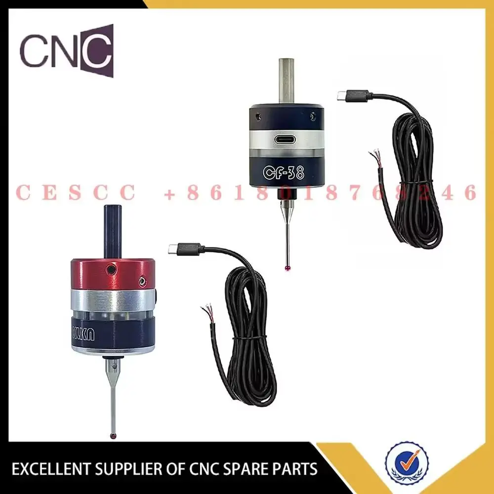 The CNC 3D Trigger Edge Finder High Precision Touch Probe CNC Milling Machine Three-coordinate Centring Rod Tool Setter CF-38