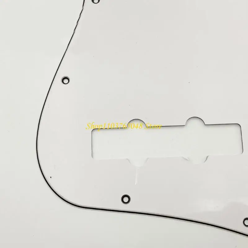 R53E Guitar Scratch Guard Panel 10 Precisely Aligned Holes Decorative Protective Cover For Enhances Instrument Longevity