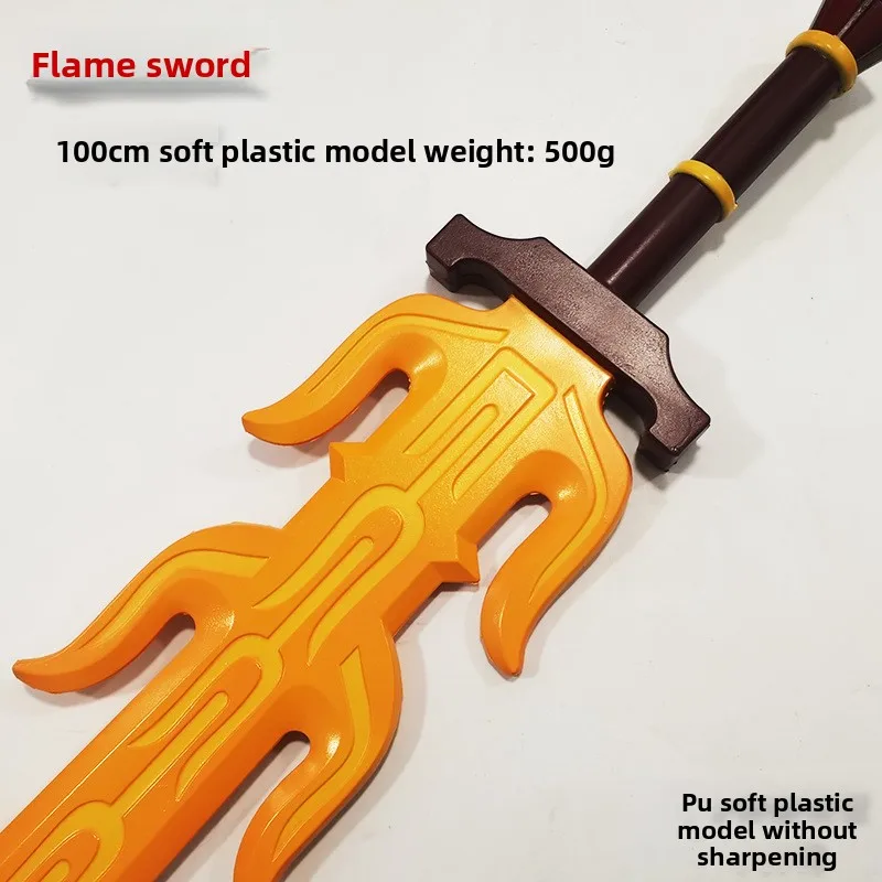 100 cm/33.37in Game PU Samurai Zwaard Speelgoed Katana Model Wapens Rekwisieten Randapparatuur Feestartikelen Ornamenten Display Vriendje Geschenken
