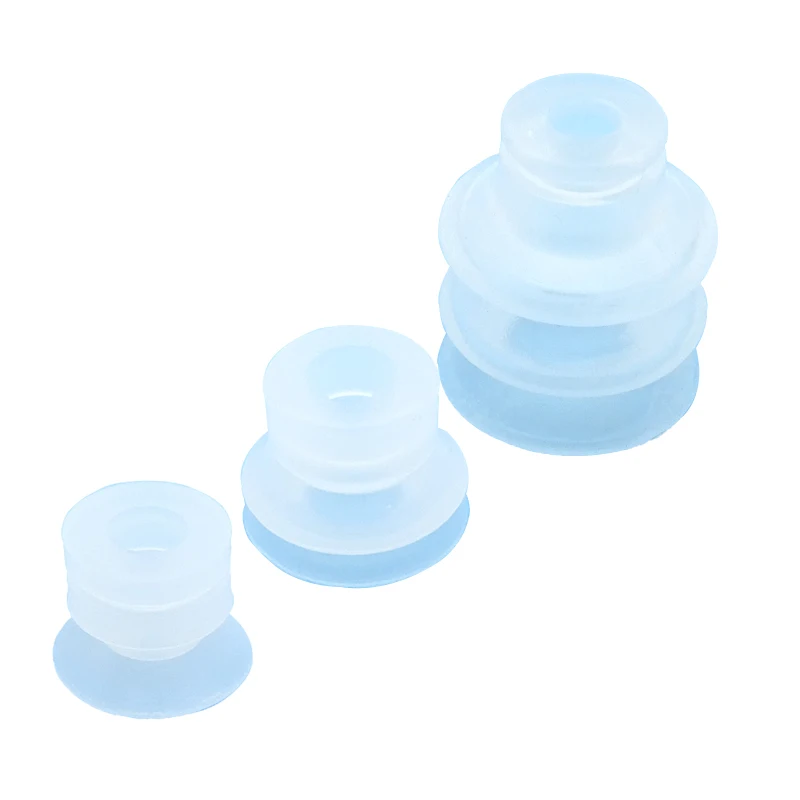 

10Pcs Industrial robotic arm small vacuum suction cup single-layer SP double-layer DP three-layer MP silicone strong suction cup