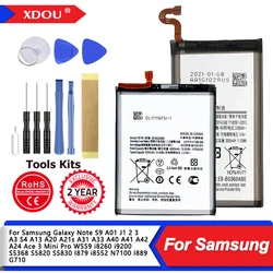Battery For Samsung Galaxy Note S9 A01 J1 2 3 A3 S4 A13 A20 A21s A31 A33 A40 A41 A42 A24 Ace 3 Mini Pro W559 i8260 i9200 S5368