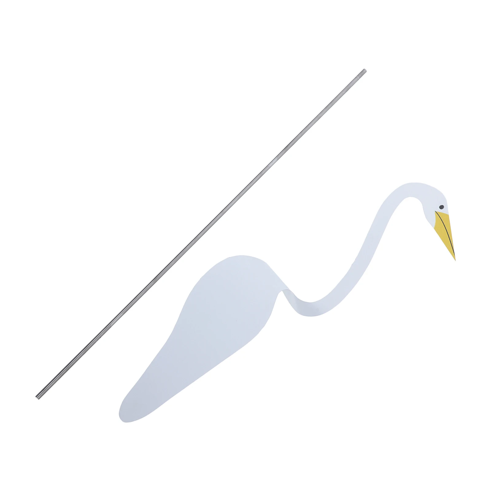

Metal Flamingo Yard Decoration Garden Stake Ornament Durable Outdoor Decorative Animal Spike For Lawn Beach Yard Garden