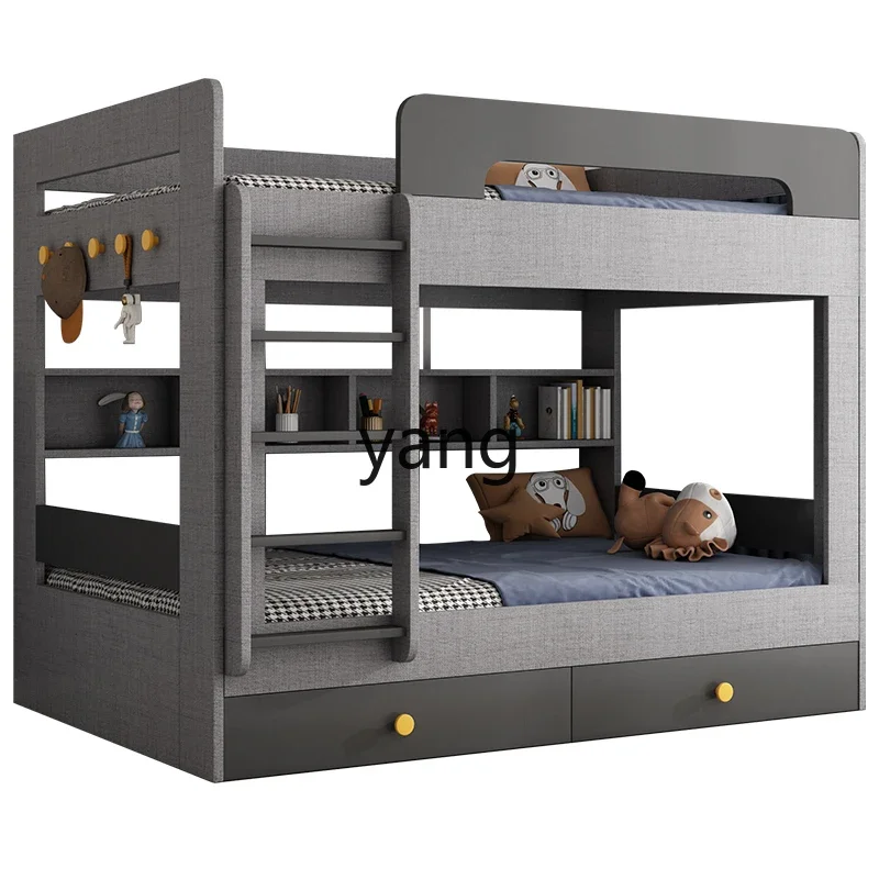 CX bunk bed with the same width high and low adult staggered mother-child bed