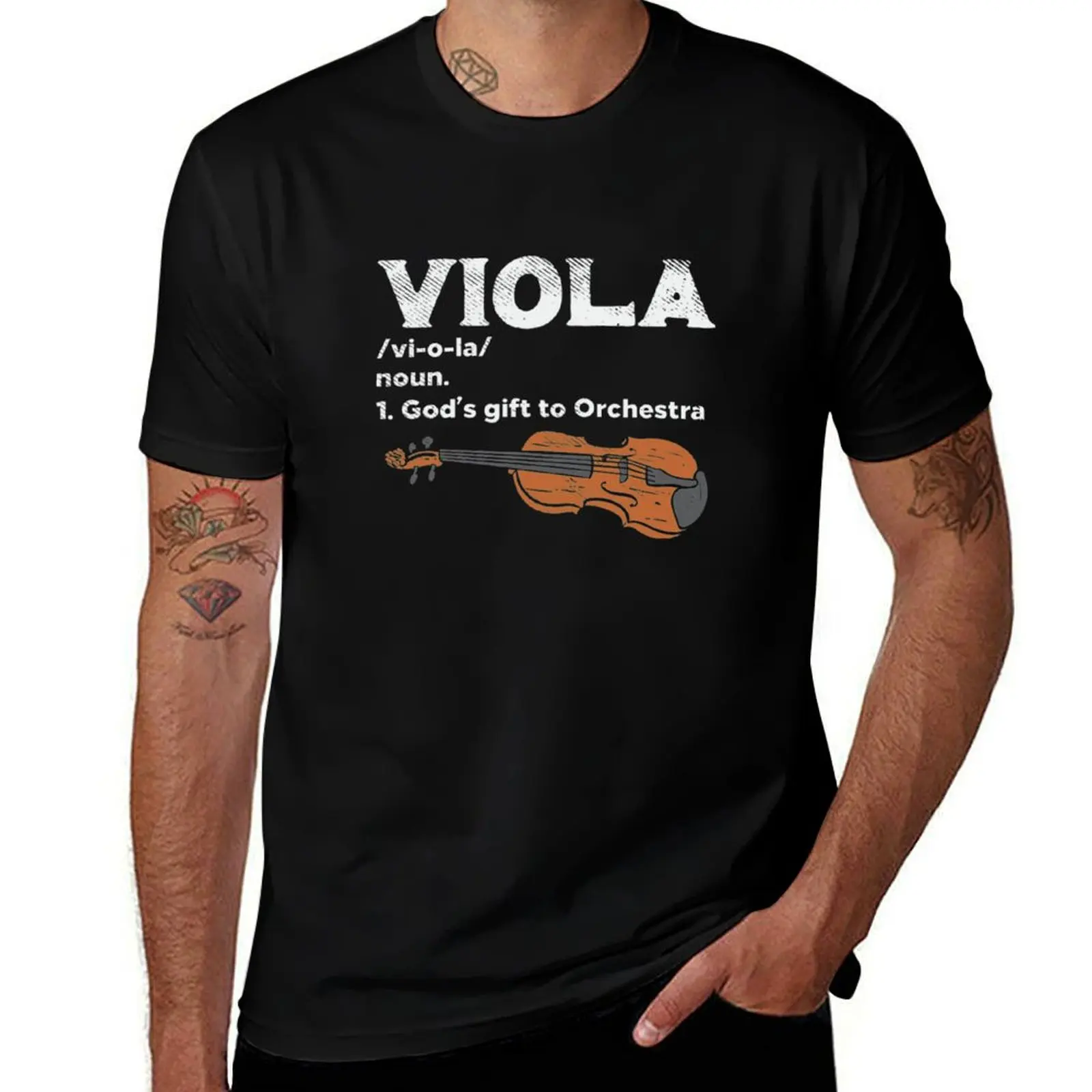 

Viola God's Gift to Orchestra - Viola Instrument T-Shirt Short sleeve tee custom t shirt tee shirts for men