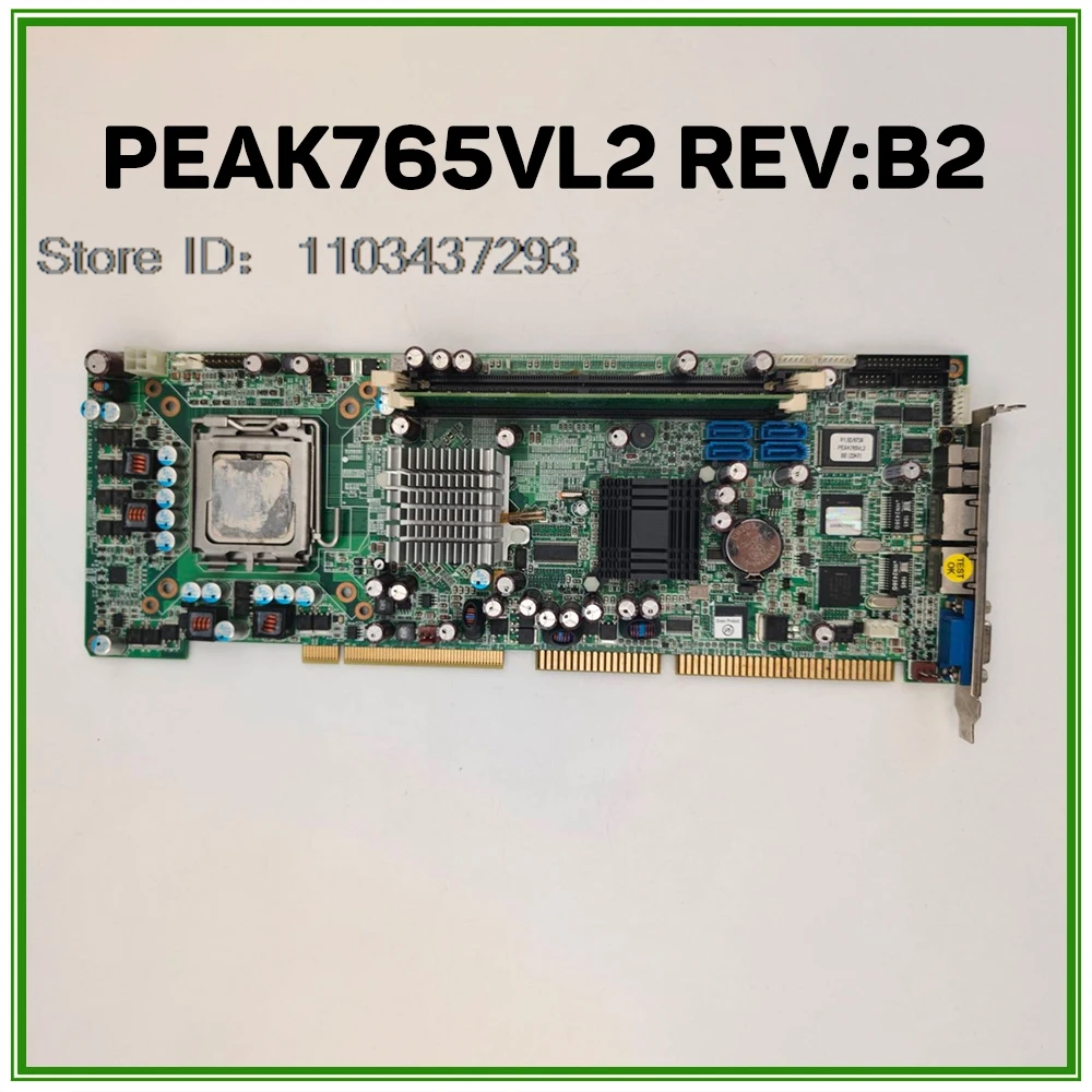 For NEXCOM Industrial Computer Motherboard PEAK765VL2 REV:B2