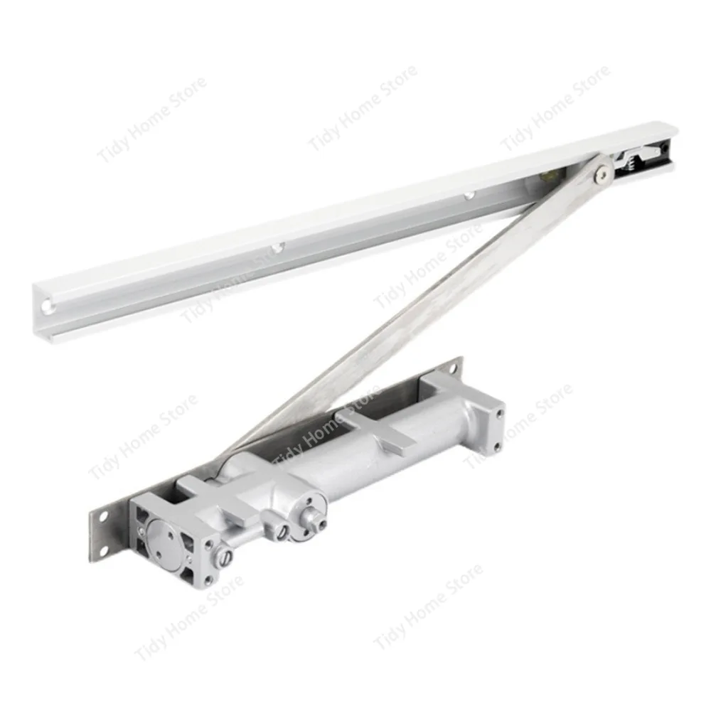 

Concealed automatic door closer, positioning and non-positioning buffer hydraulic square and round concealed door closer