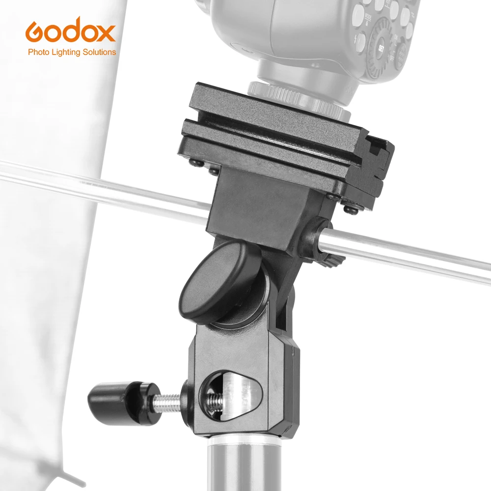 

B Type Flash Hot Shoe Adapter Trigger Umbrella Holder Swivel Light Stand Bracket