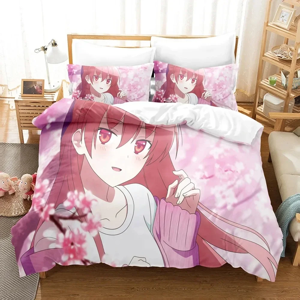 

Anime TONIKAWA Fly Me to the Moon Bedding Set,Duvet Cover Bed Set Quilt Cover Pillowcase,King Queen Twin Size Boys Girls Adults