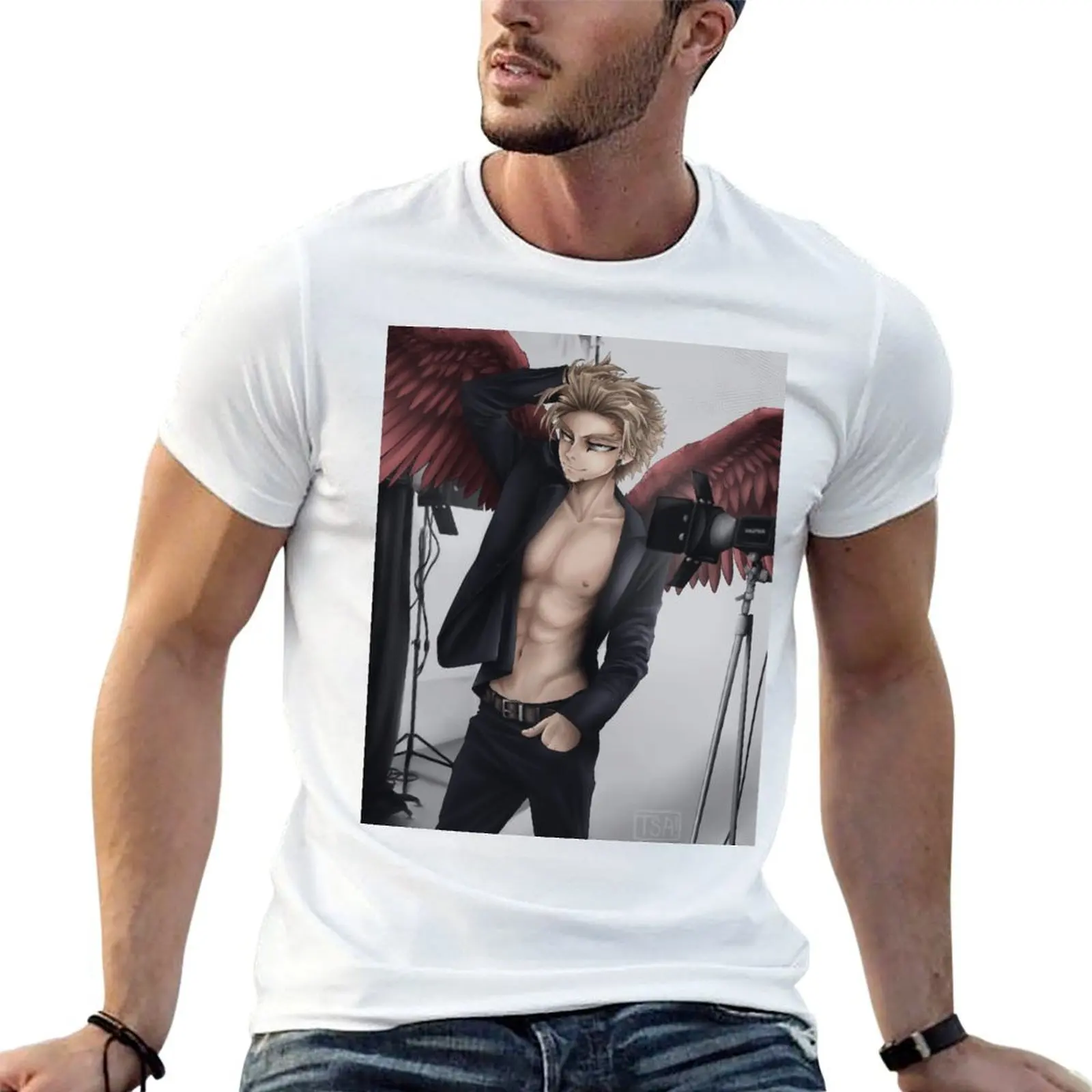 Photoshoot Hawks T-Shirt affliction shirts vintage clothes slim fit t shirts for men
