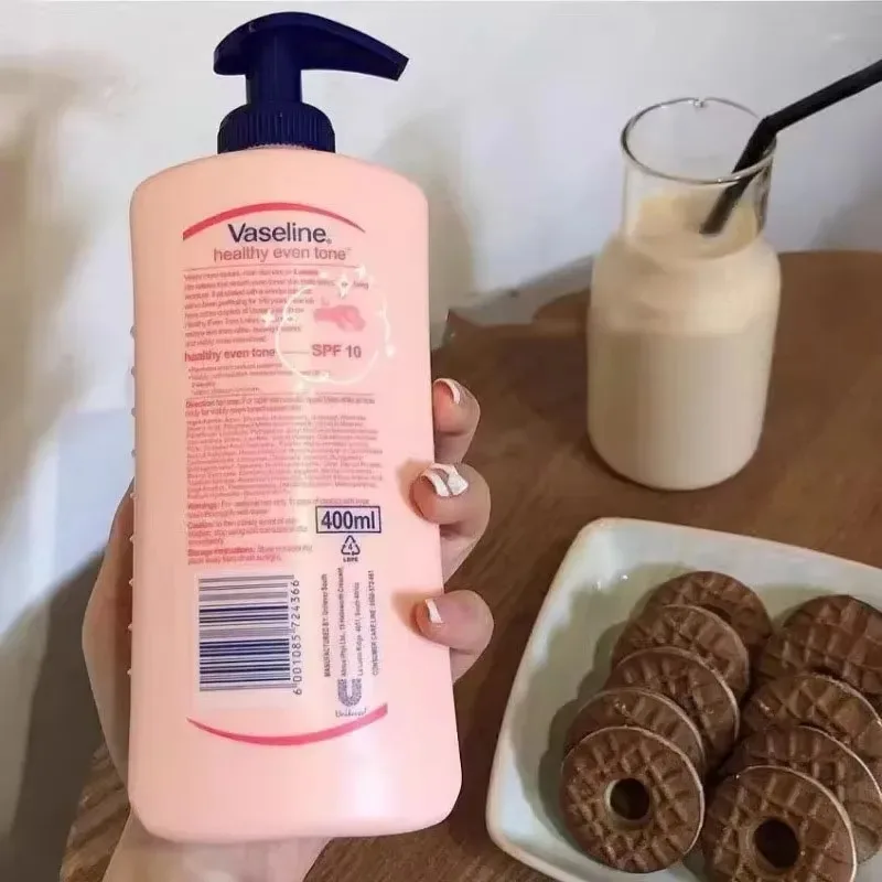 Vaselina - Loción corporal de niacinamida, 400 ml, alivia la piel seca y deshidratada, exfoliante, nutritiva e hidratante para el cuidado de la piel.