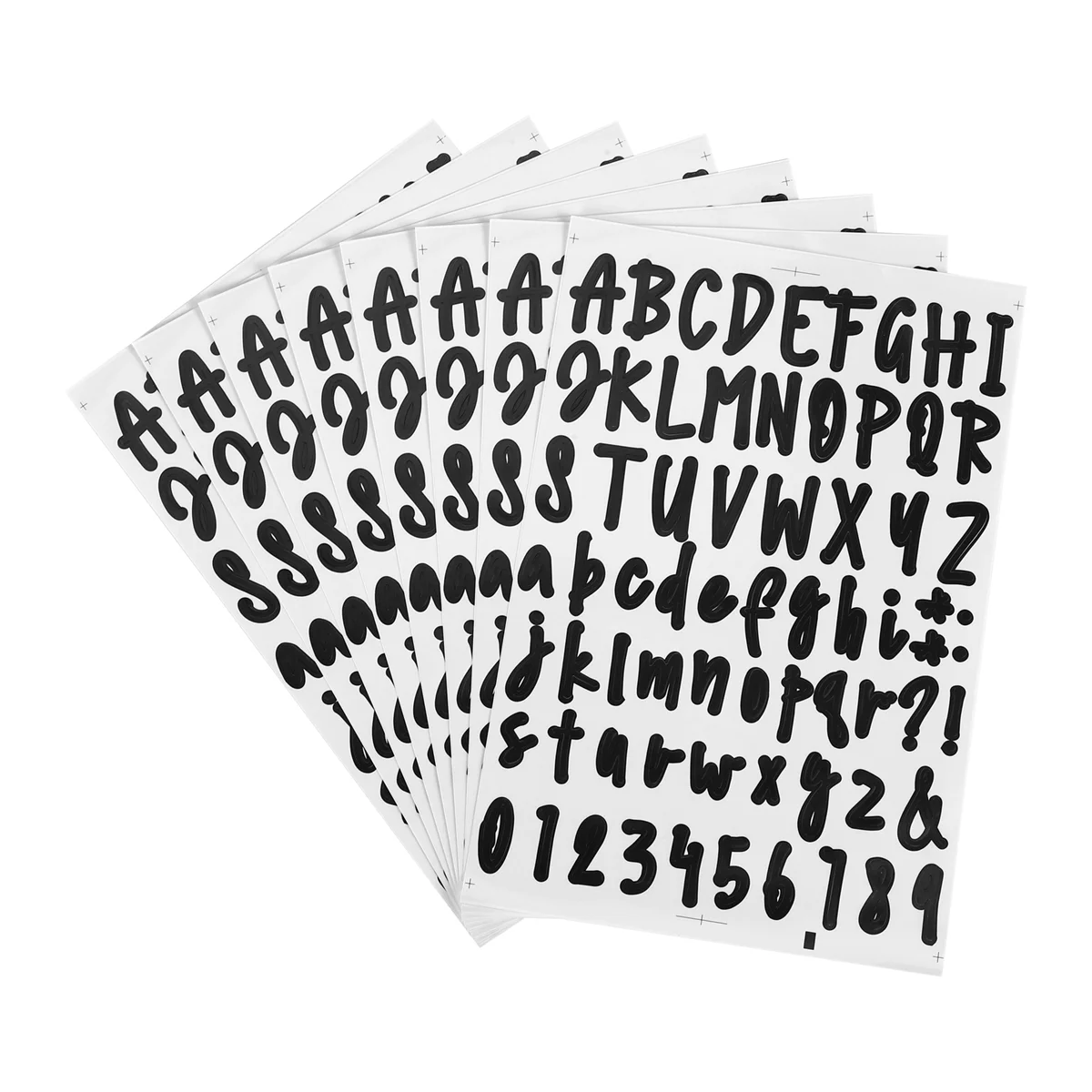 !Buy Now 8 Sheets Self Adhesive Vinyl Letters Numbers Kit, Letters Numbers Stickers DIY Decal Script Pantry Labels for Signs