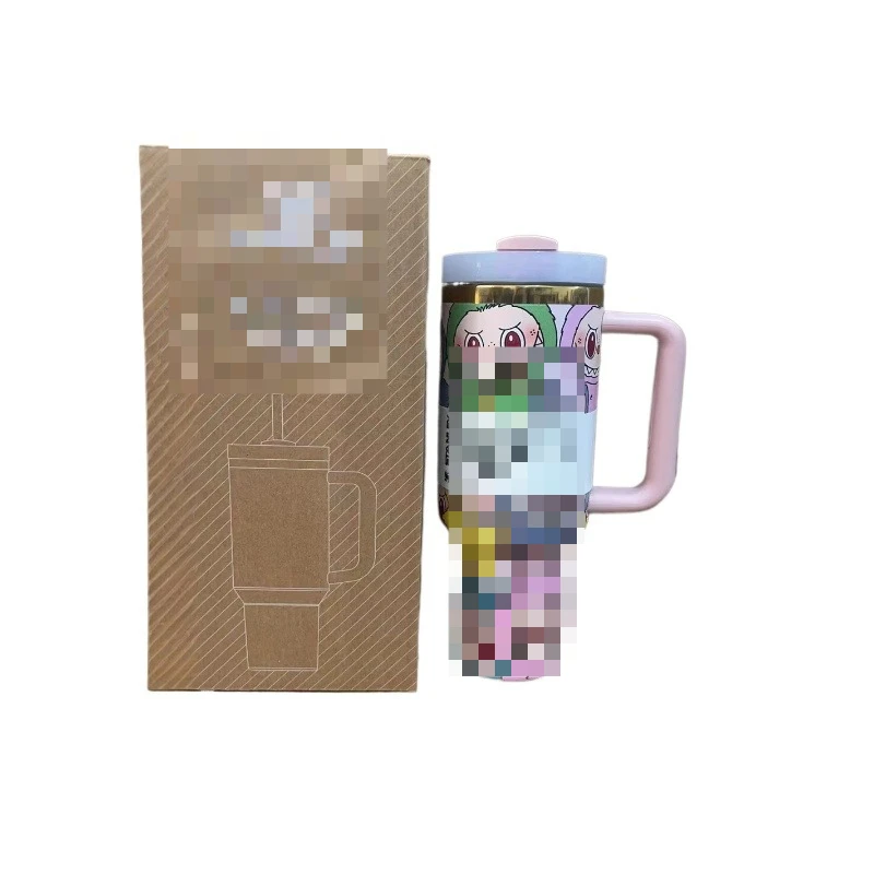 

New Bingba Cup Generation 40oz5D Full Glynch Green Hair Monster Thermos Cup 304 Stainless Steel