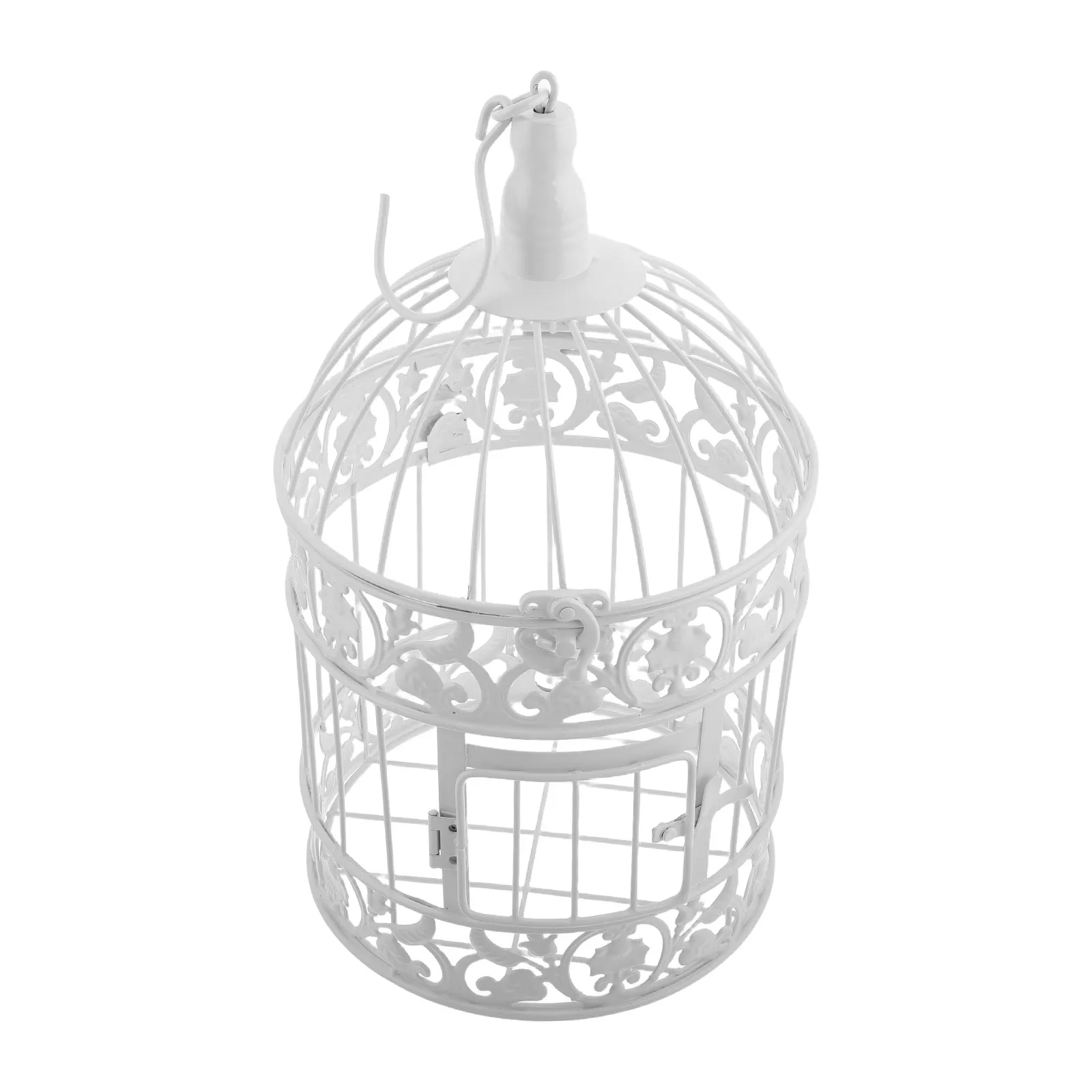 

European Vintage Iron Birdcage Small Decorative Bird Centerpiece for Wedding Photography Hotel Home Rustic Bird Cage Decor