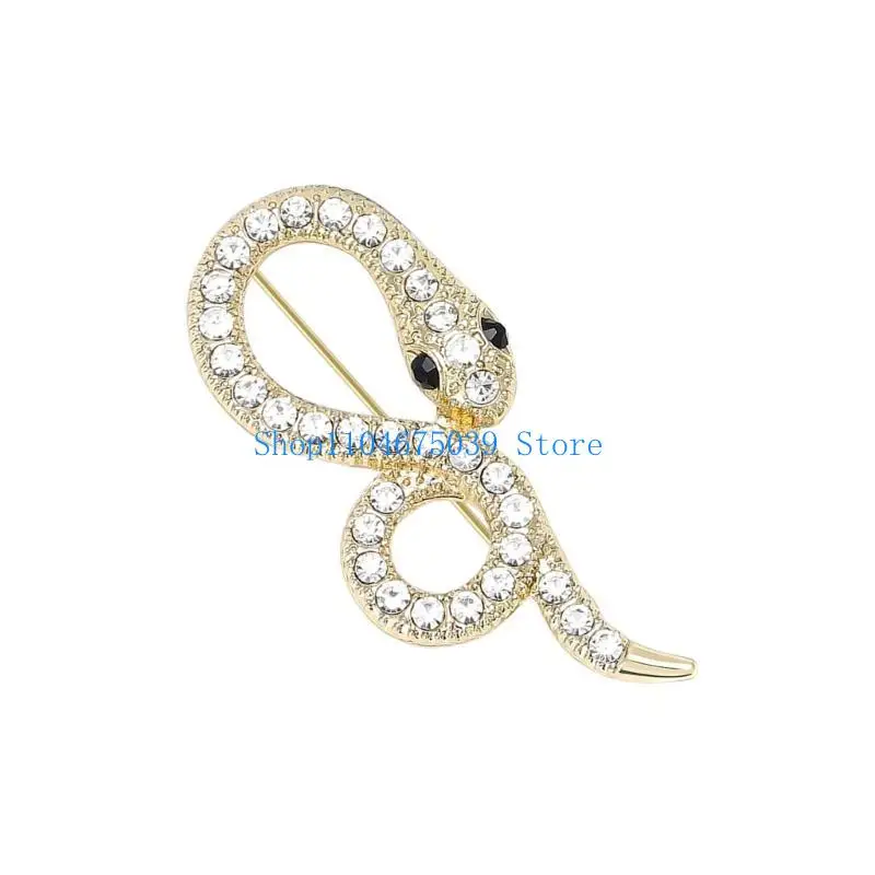 5ASD أنيقة بروش مع أحجار الراين للجنسين أزياء إكسسوارات بروش مناسبة لتعزيز اللباس الحفلات والبدلات #5