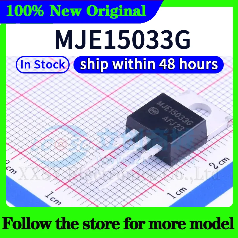 5 stks/partij MJE15034G MJE15033G MJE15032G MJE15031G MJE15030G MJE13005-2 MJE13005A Hoge kwaliteit Nieuwe