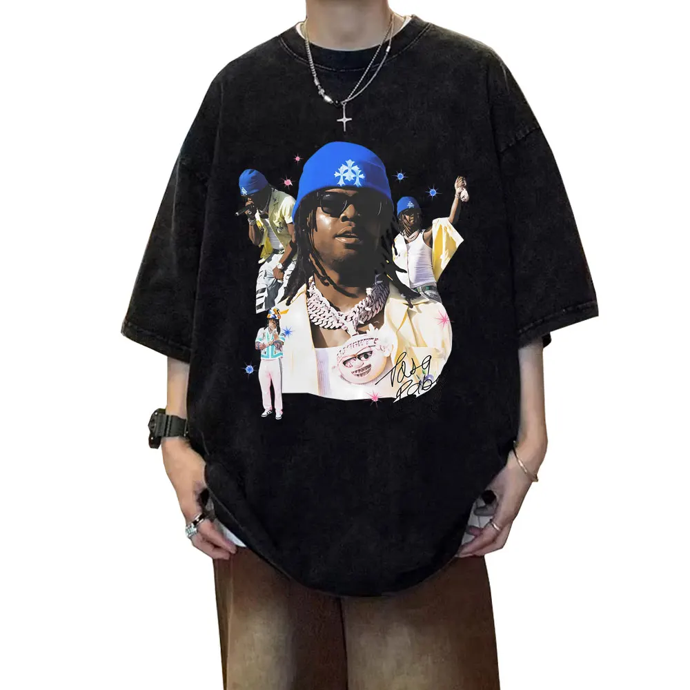 

Rapper Chief Keef That's That Shit I Don't Like Washed Vintage T-shirt Men Women Casual Oversized T Shirt Men's Hip Hop T-shirts