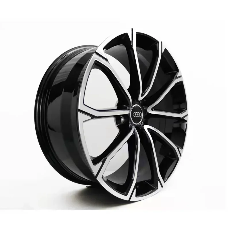 

Concave Deep Dish Lip Mesh Design 5 Split Spoke OEM Holes Rims Passenger Car Alloy Wheels