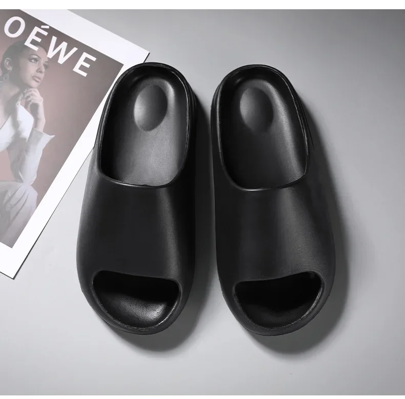 New Thick Bottom Anti Slip Non Stinky Bathroom Indoor Home Luxury Slippers for Men