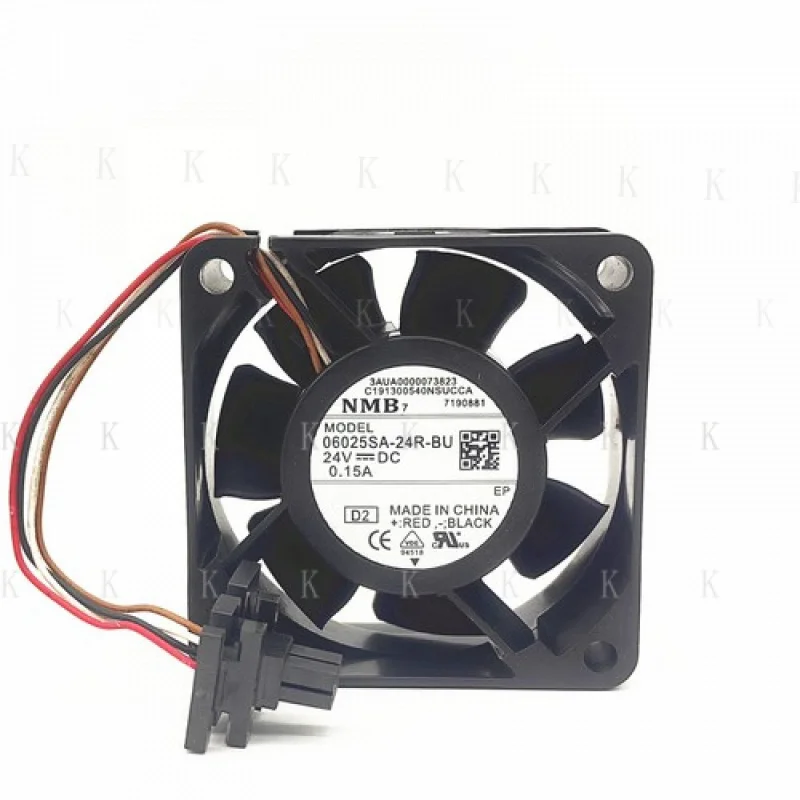 

C FOR ABB inverter ACS880 series cooling fan 06025SA-24R-BU 24VDC 0.15A