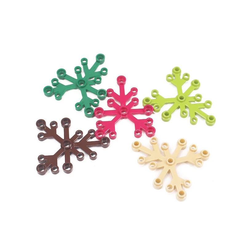 Moc Blocks Plants Garden DIY Enlighten Building Blocks Block Bricks Compatible with Assembles Particles 10884 3741 30093 2417
