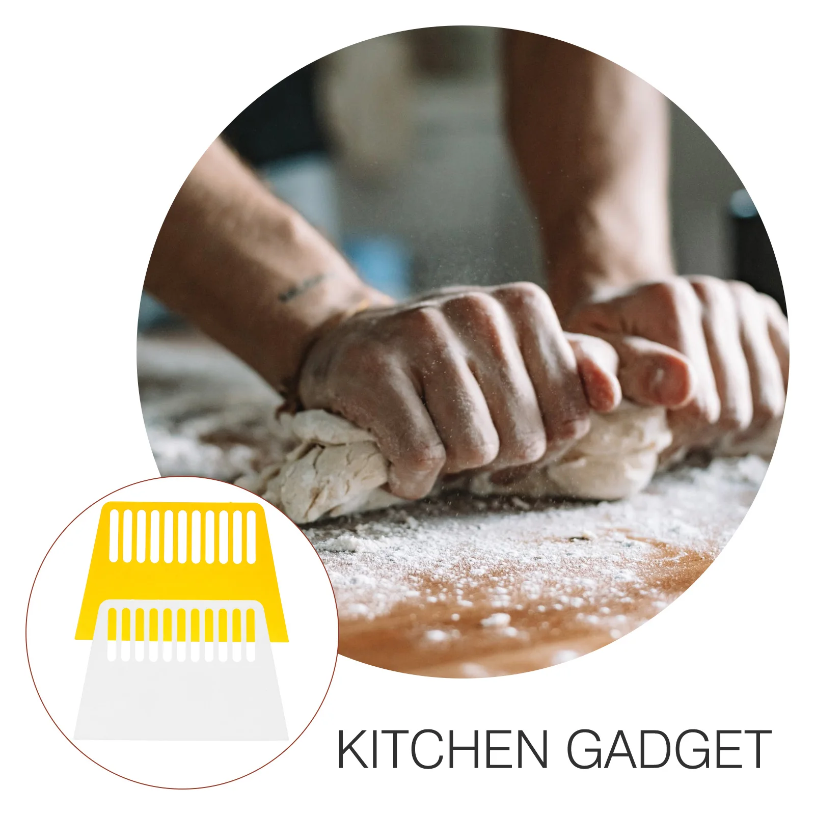 

8 Pcs Baking Noodle Cutter Pizza Bread Scraper Kitchen Tool Scissors Pastry Chopper Gadget Plastic Dough for