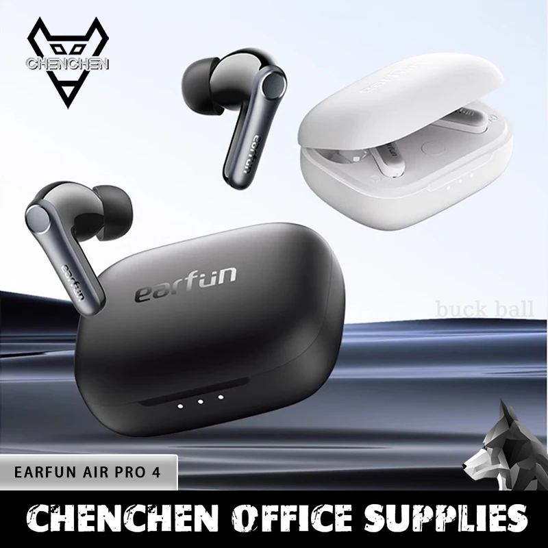 

Earfun Air Pro4 Hi-Fi Earphone Portable Noise Reduction Wireless Bluetooth 5.4 Ipx5 Custom Gamer Accessories E-Sports Earphones