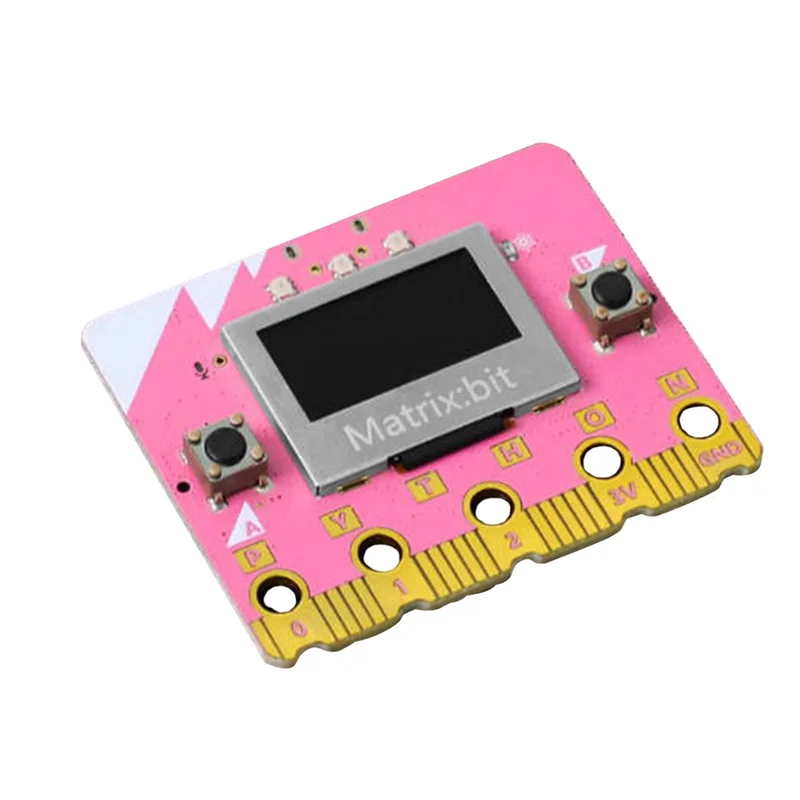 FFYY-Matrix: لوحة تطوير بت ESP32 0.96 بوصة OLED 2.4G راديو/واي فاي/BLE برمجة رسومية بلوتوث C++/بايثون/مايند+