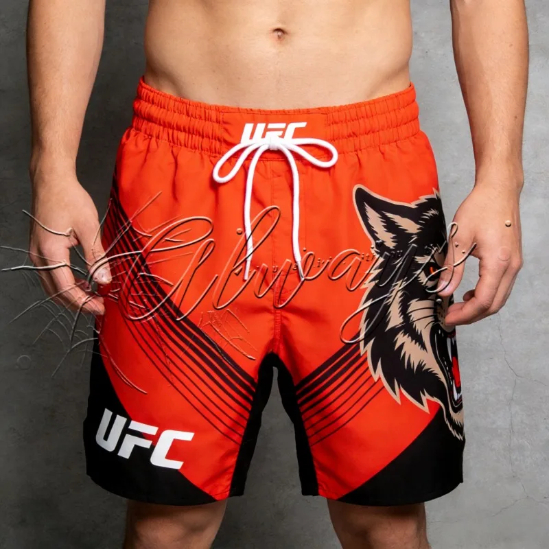 

2026SummerSpecial Edition UFC MMA Enthusiasts Sports Speed Dry Boxing Shorts Men's Fighting Wrestling Training Breathable Shorts
