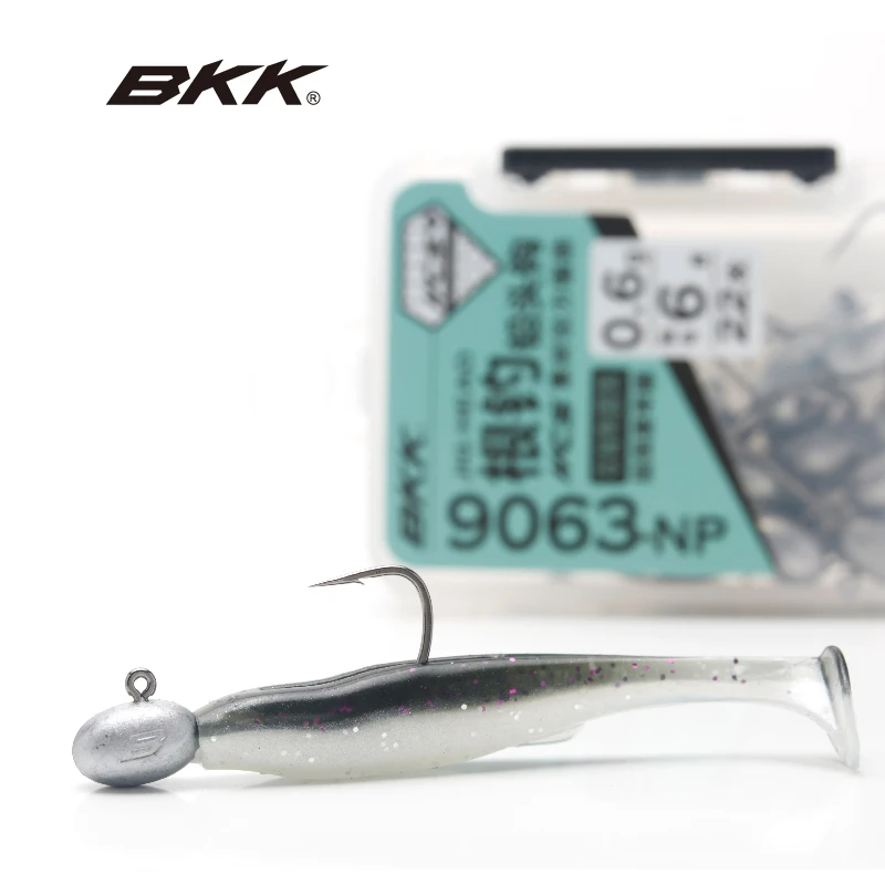 Anzuelo Jig Head BKK Ellipse 9063-NP – Cabeza plomada profesional - imagen 3