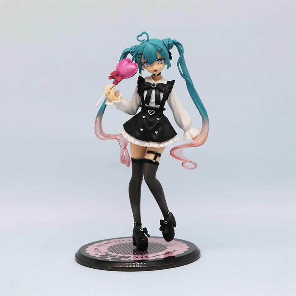 In Voorraad Anime Figuur Hatsune MikuFashion Subclture Miku Action Figure Kerstcadeau PVC Collection Model Kawaii Meisje Pop Speelgoed