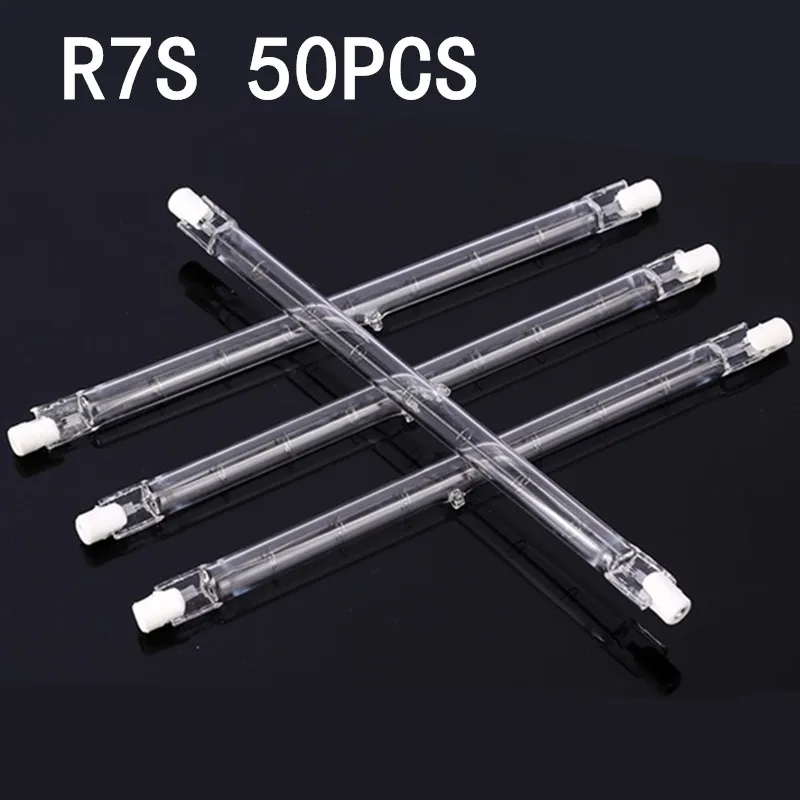 Bulk Pack J118 LED Glass Tube COB Light Bulbs High Power Corn Lamp 100W-1000W Halogen Replacement for Home Lighting - 5/10/50PCS