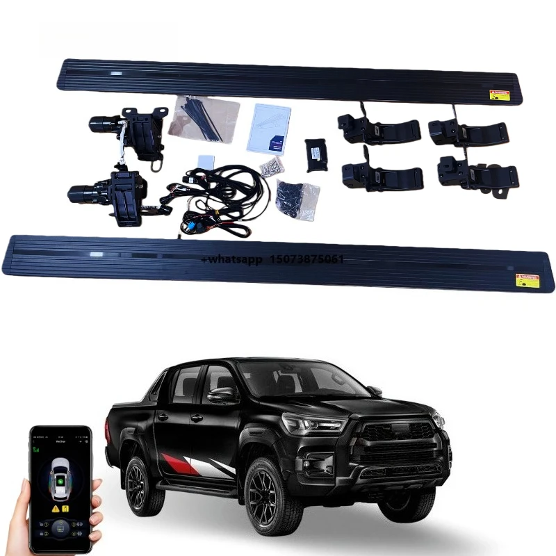 

Automatic Running Boards Pickup Side Steps for Hilux Revo 4x4 Pickup Accessories Electric Truck Side Step