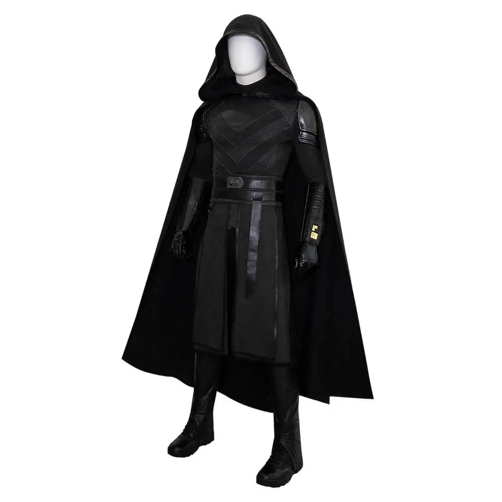 CosplayLove Movie Newest Ahsoka Baylan Skoll Cosplay Costume Black Star Uniform Custom Made For Boy Halloween Christmas Gift