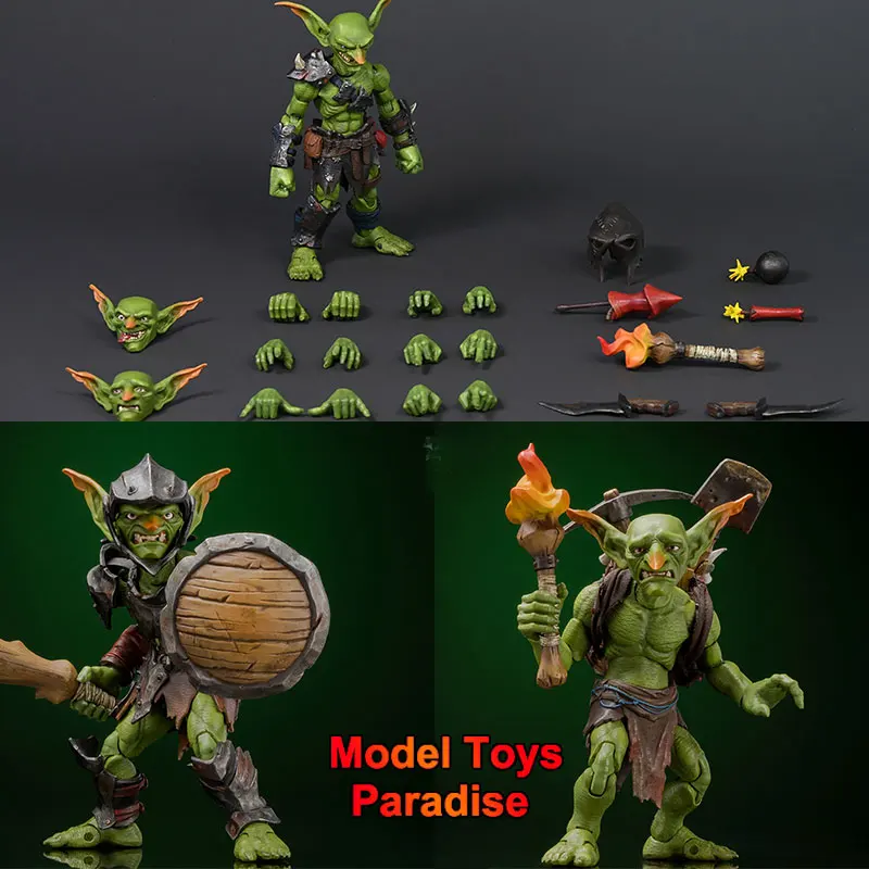 

Mety toyz 1/12 Collectible Toys Goblin Adventure World Goblin Adventure Team Warrior 13CM Action Figure Model Fans Gifts