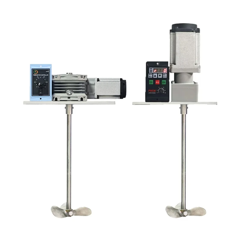 Motor de imán permanente de 220V con velocidad ajustable, mezclador silencioso para líquidos, pociones, detergente para ropa, uso en laboratorio.