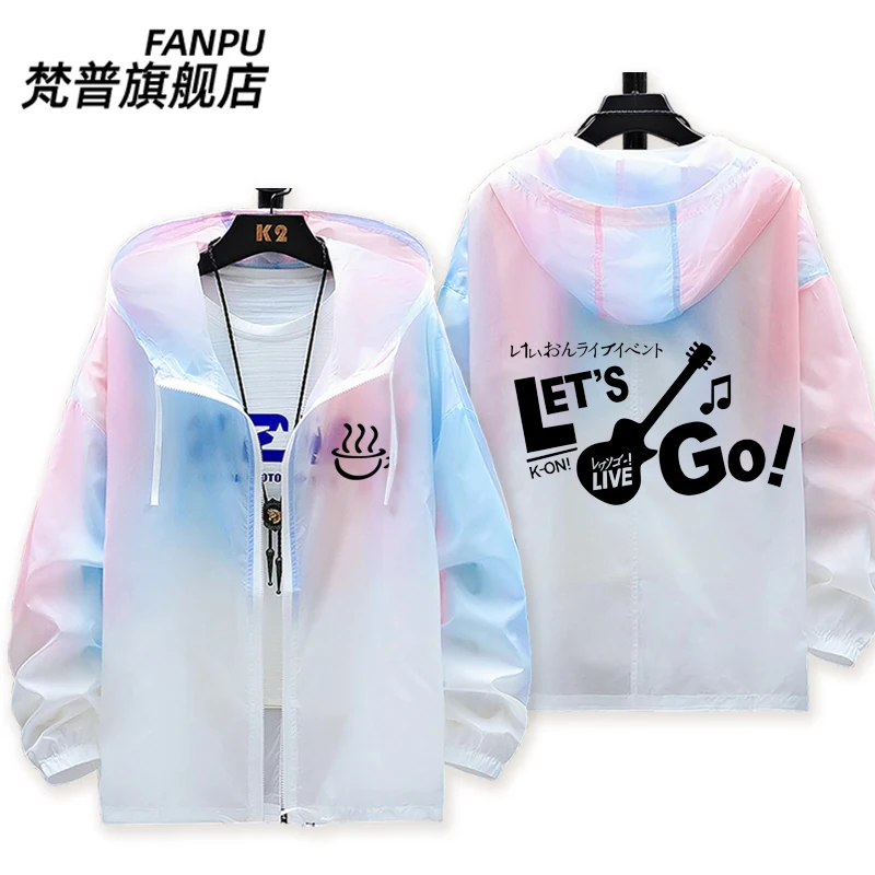 K-ON Yui Hirasawa Mio Akiyama Anime Long Sleeve Jacket Unisex Coat