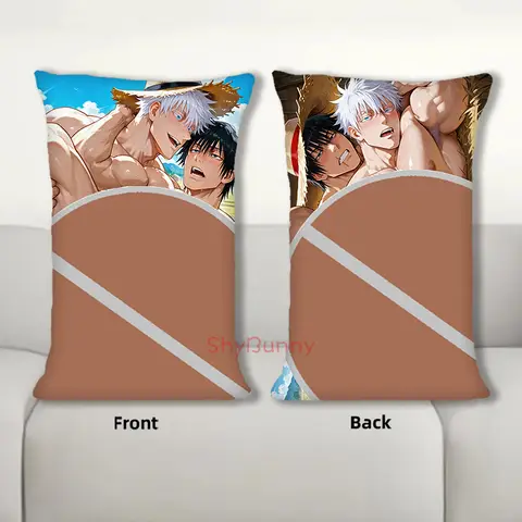 Dakimakura Anime Jujutsu Boys Toji Body Pillow Cover Sofa Cushion Double-side Print Throw Pillow Case 40X60cm