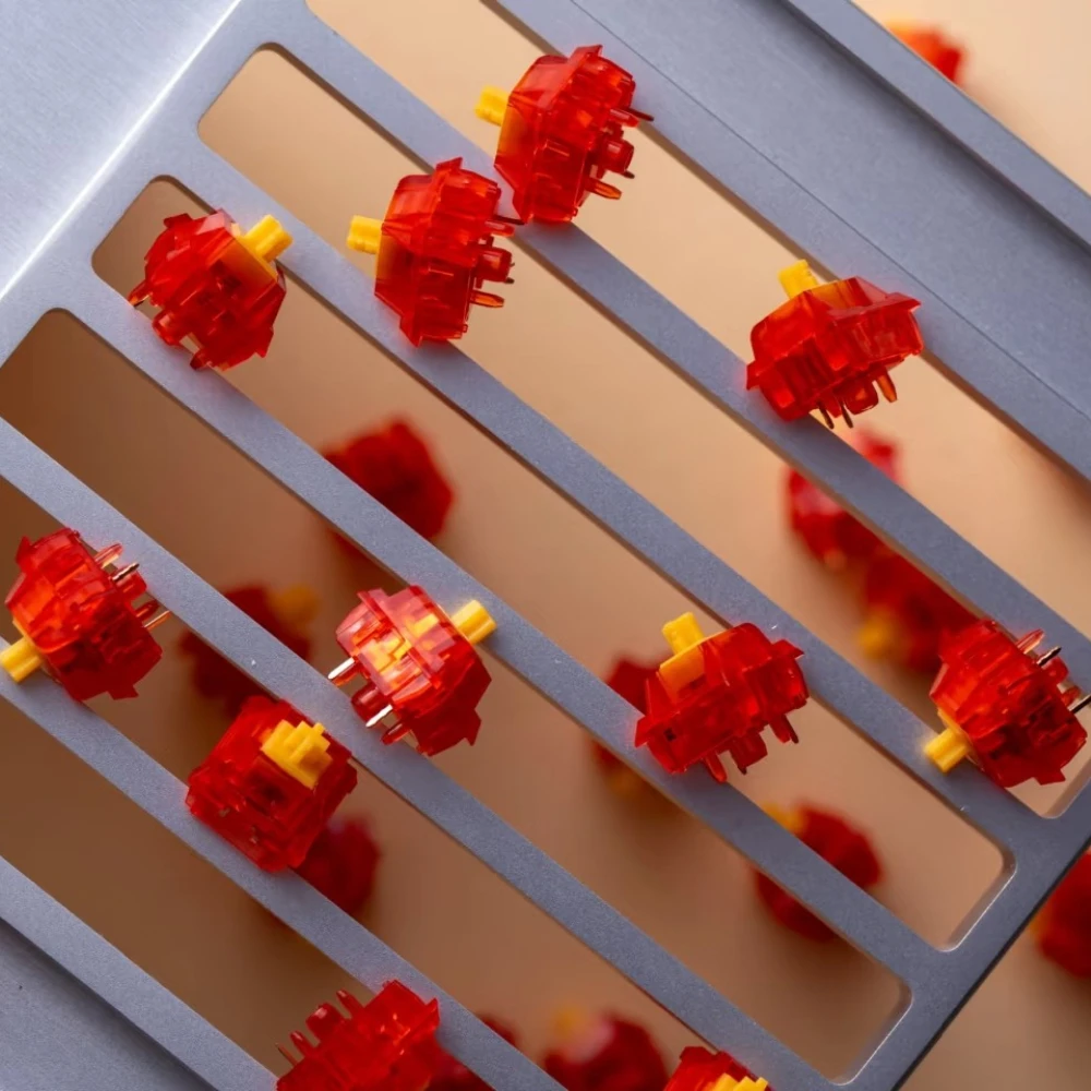 

MZ Y2 Switch HIFI Linear Switch Hot Swap Prelubricate Muffled Sound Custom 32g/40g/48g53gTrigger Mechanical Keyboard Accessories